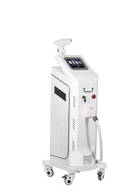 क्लिनिक के लिए व्हाइट 400ms 808nm डायोड लेजर हेयर रिमूवल सिस्टम