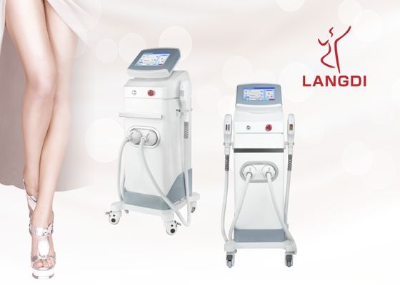 झाई हटाने के लिए दर्द रहित आईपीएल बालों को हटाने डिवाइस ऑप्ट श्री लेजर मशीन